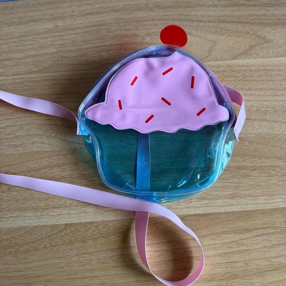 Pink Cupcake Kids Crossbody Bag‎